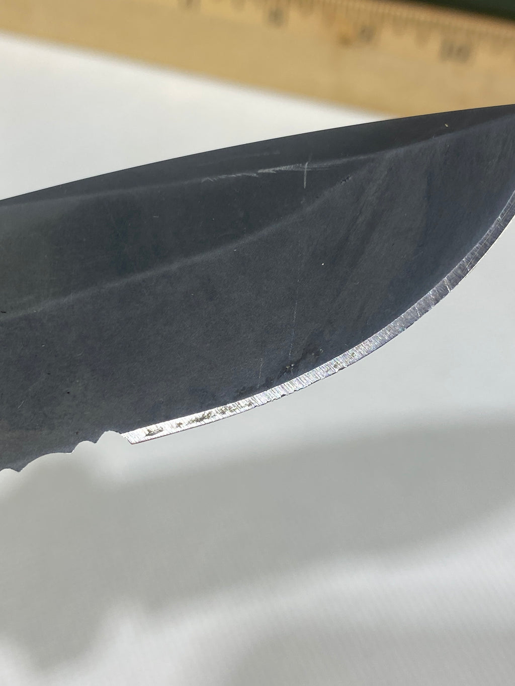 Gerber -91. 06. Light usage. Dings on blade.