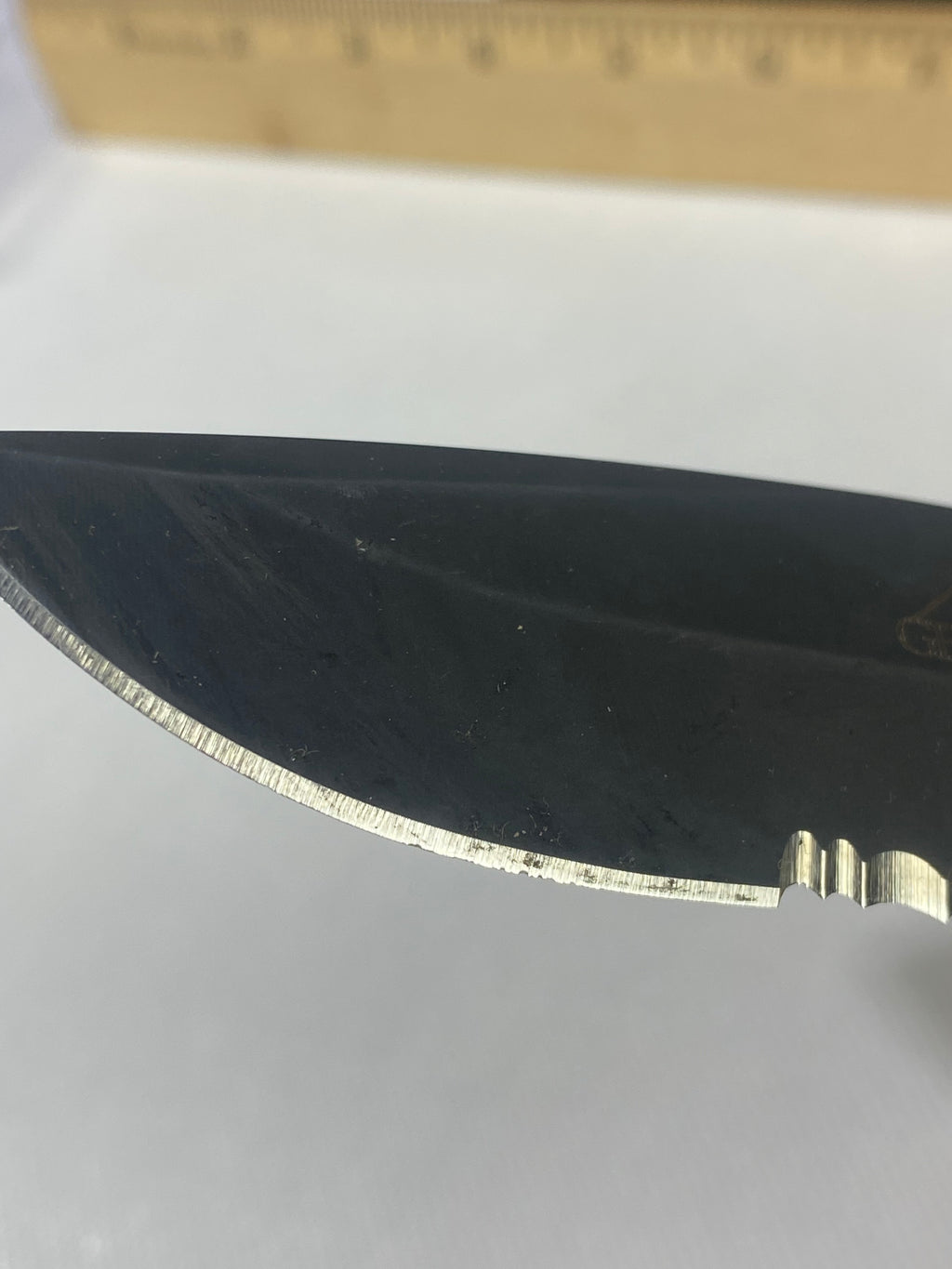 Gerber -91. 06. Light usage. Dings on blade.