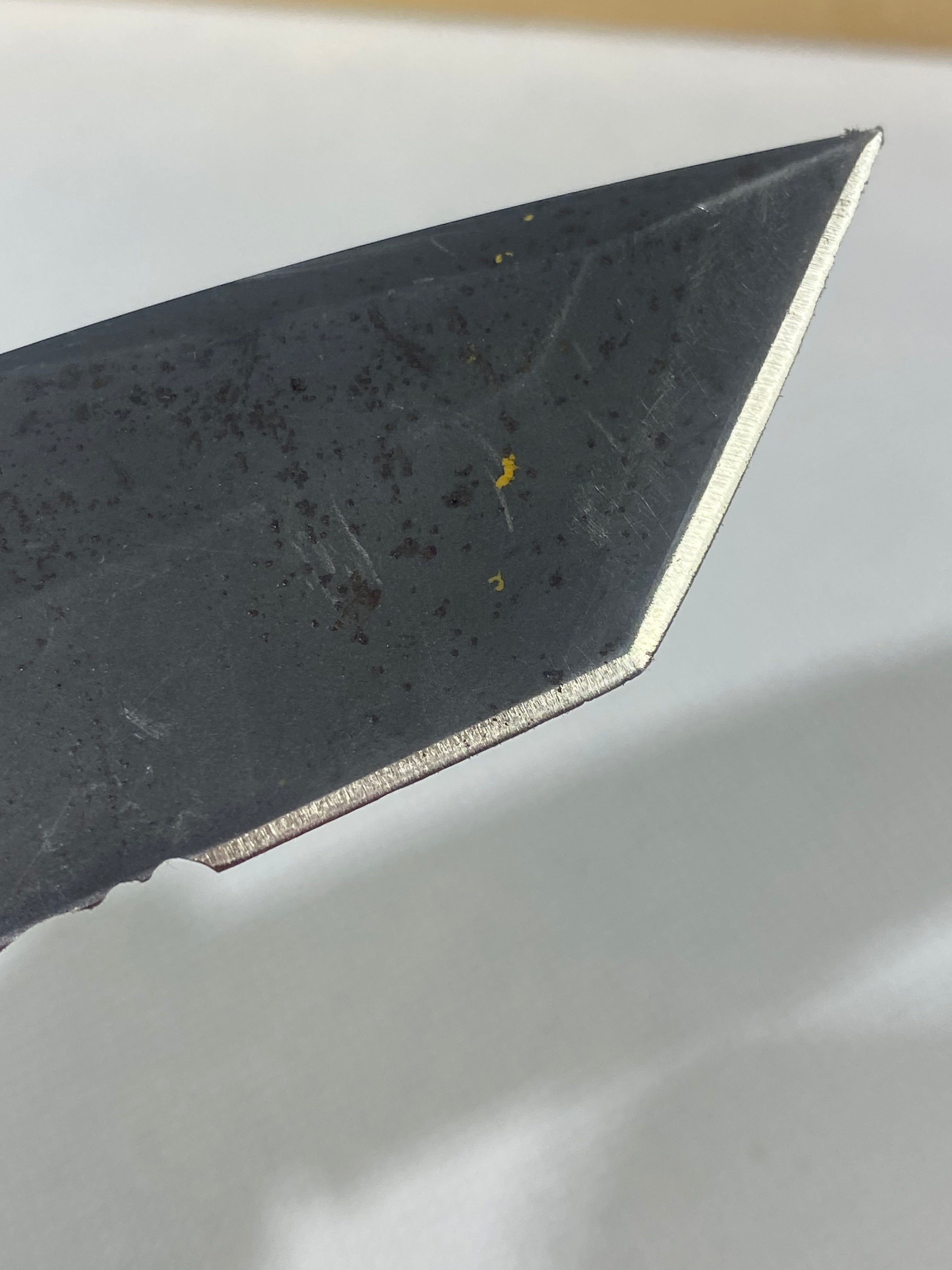 Gerber -93. 06. Light usage. Dirty. Dings on blade.