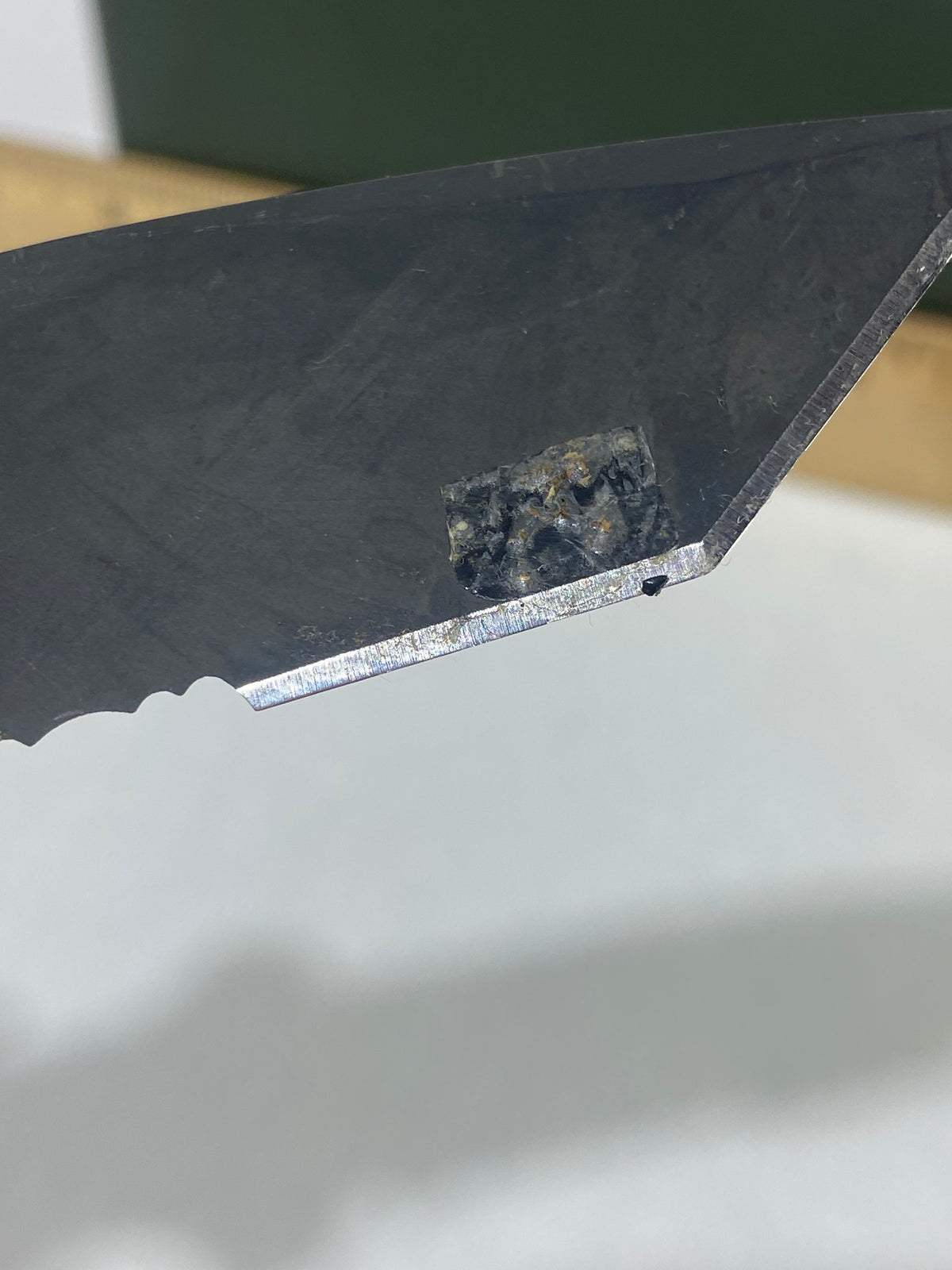 Gerber -94. 06. Light usage. Dirty. Dings on blade.