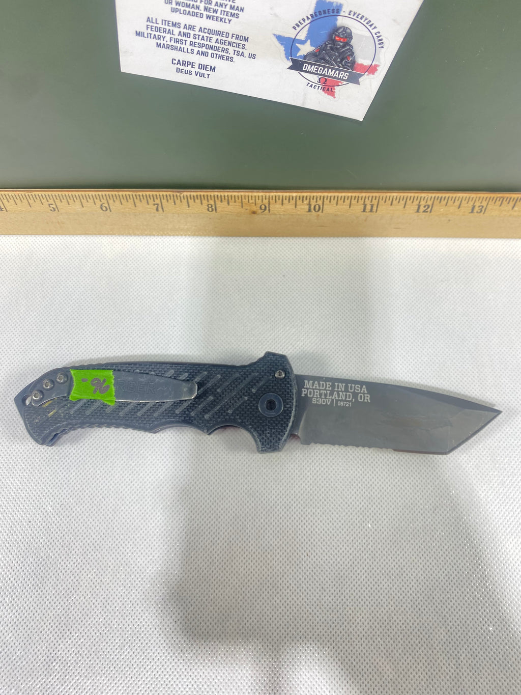 Gerber -96. 06. Light usage. Dirty.
