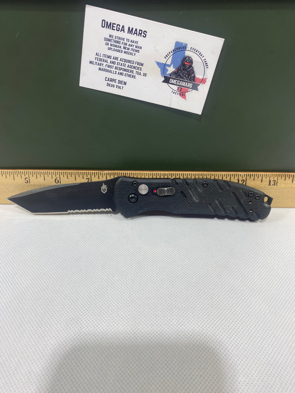 Gerber Propel #-101. 420HC. Light usage.