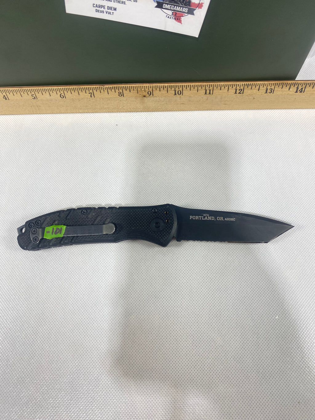 Gerber Propel #-101. 420HC. Light usage.