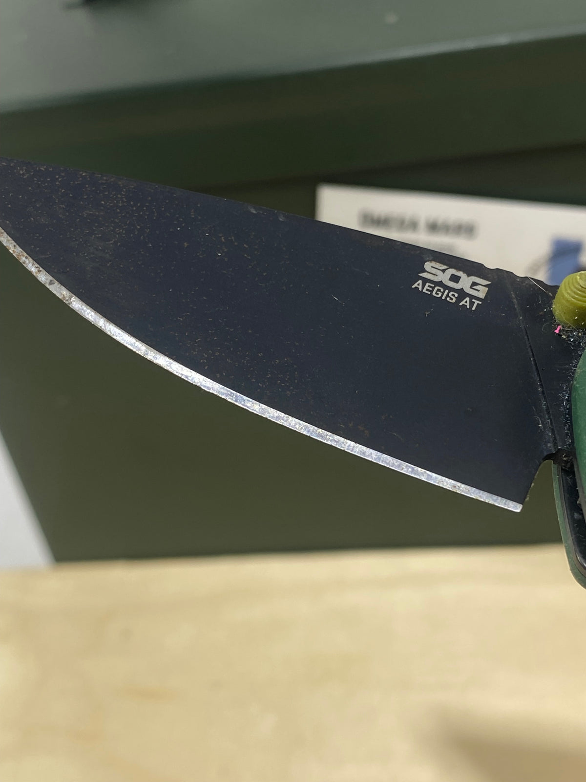 SOG Aegis AT #SG4. Light Usage.Dirty. Possible Rust.