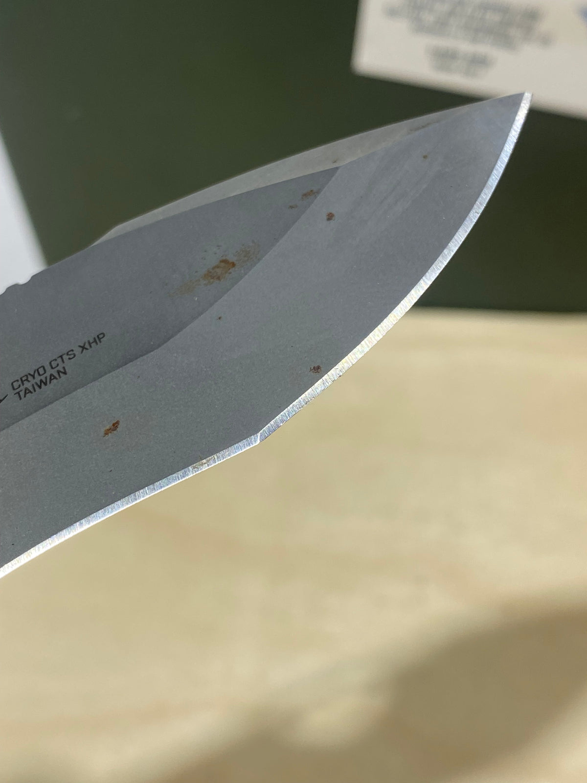 SOG Kiku XR #SG6. Light Usage. Possible Rust.