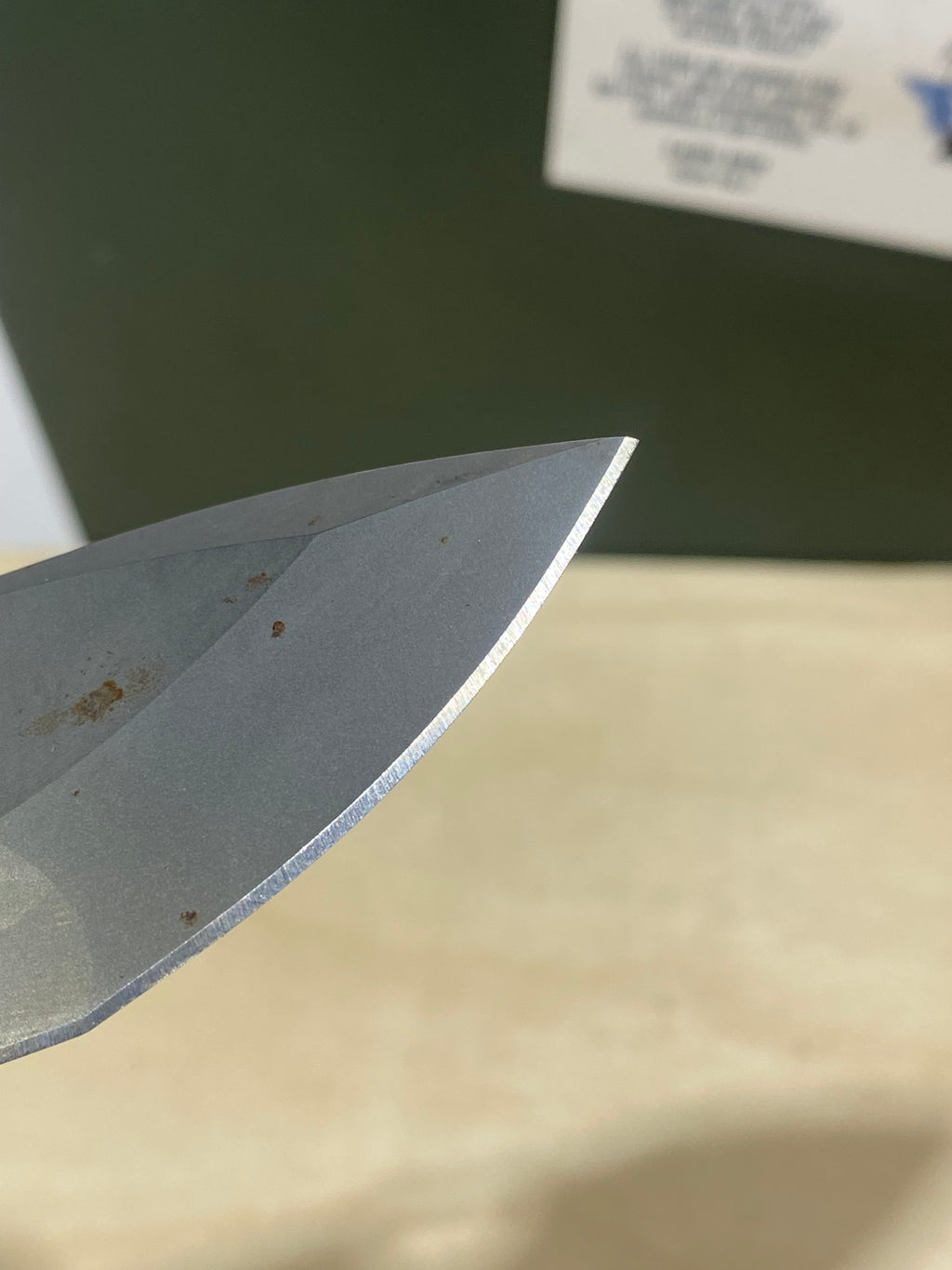 SOG Kiku XR #SG6. Light Usage. Possible Rust.