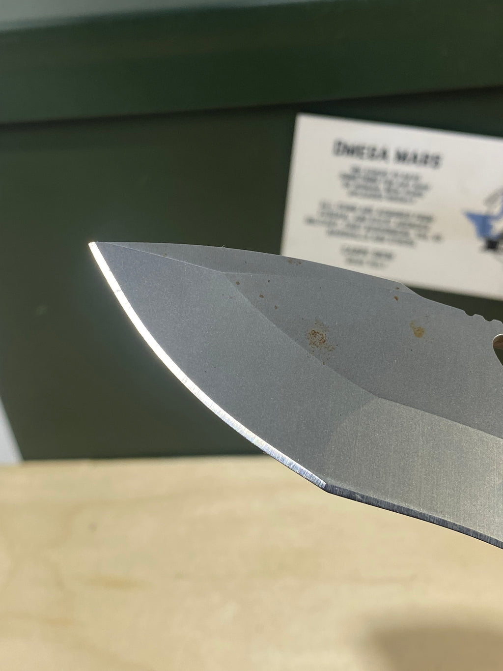 SOG Kiku XR #SG6. Light Usage. Possible Rust.