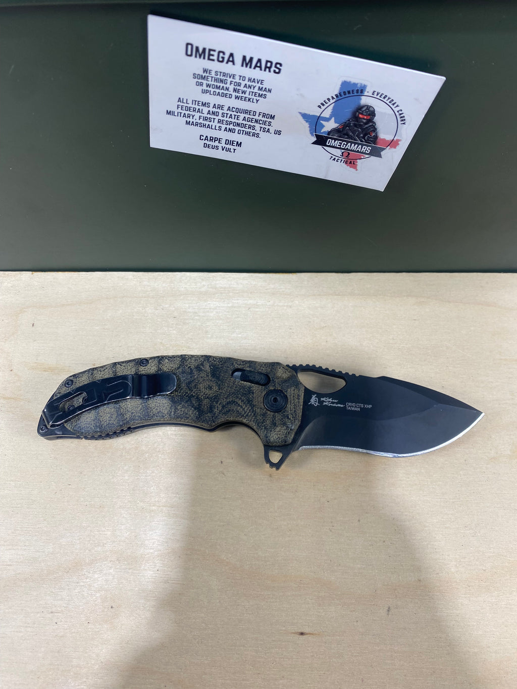 SOG Kiku XR #SG7. Light Usage. Resharpened.