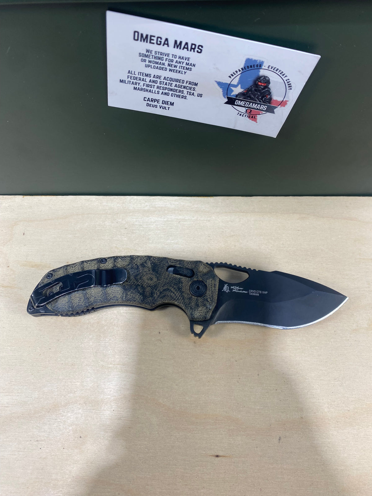 SOG Kiku XR #SG7. Light Usage. Resharpened.