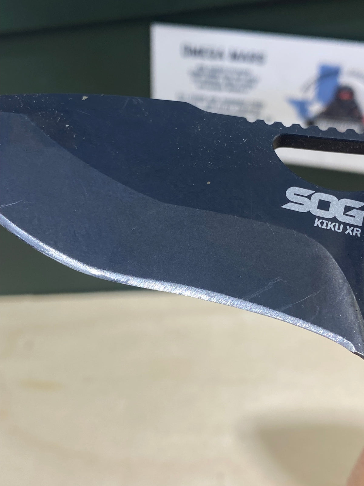 SOG Kiku XR #SG7. Light Usage. Resharpened.