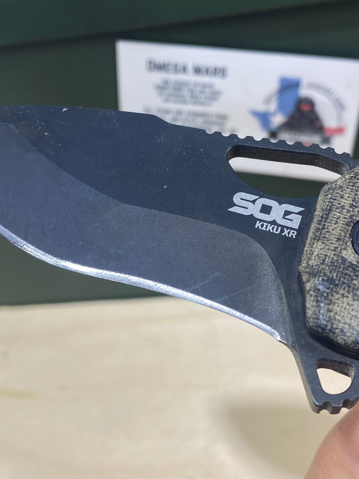 SOG Kiku XR #SG7. Light Usage. Resharpened.