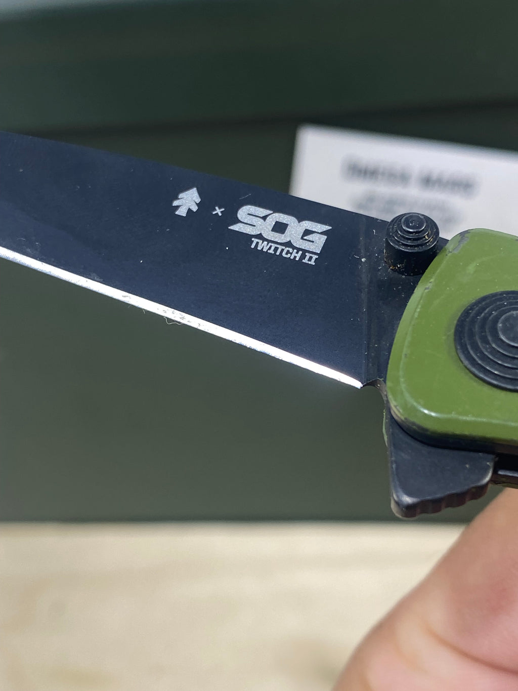 SOG Twitch II A/O #SG9. Light Usage