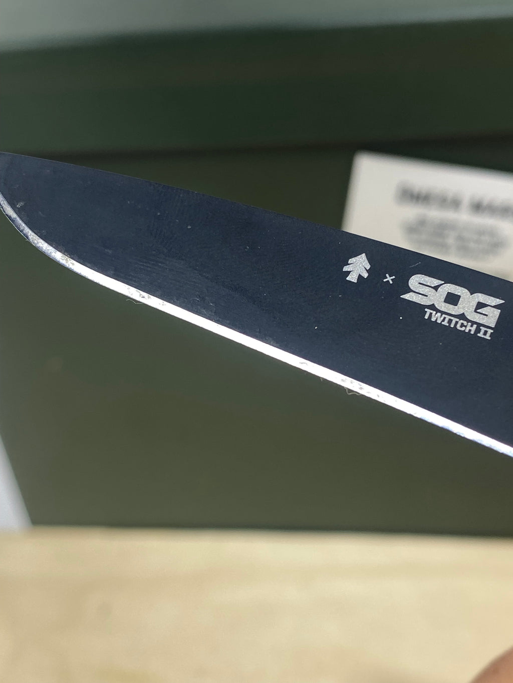 SOG Twitch II A/O #SG9. Light Usage