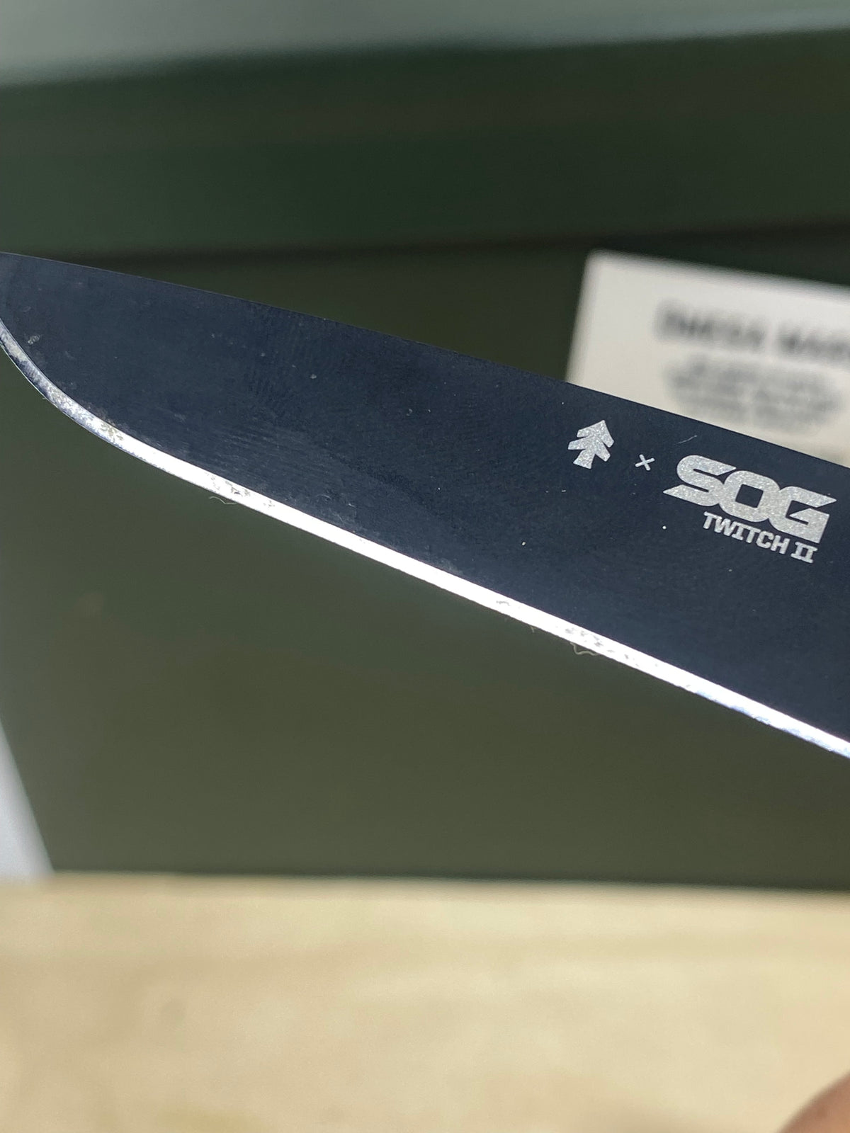 SOG Twitch II A/O #SG9. Light Usage