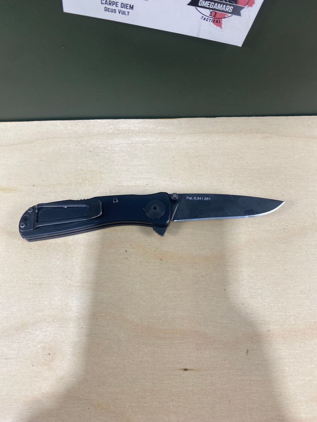 SOG Twitch II A/O #SG10. Light Usage. Resharpened.