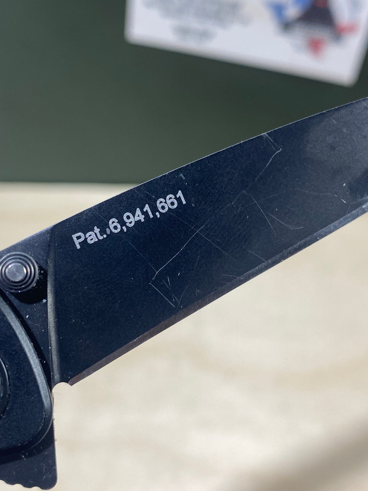 SOG Twitch II A/O #SG10. Light Usage. Resharpened.