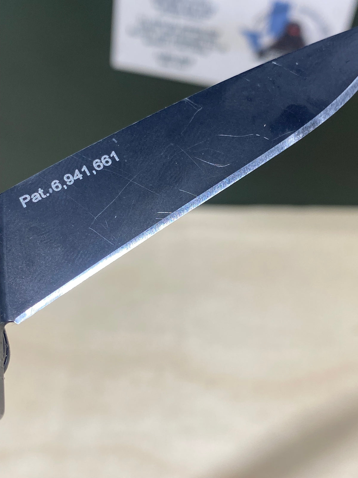 SOG Twitch II A/O #SG10. Light Usage. Resharpened.