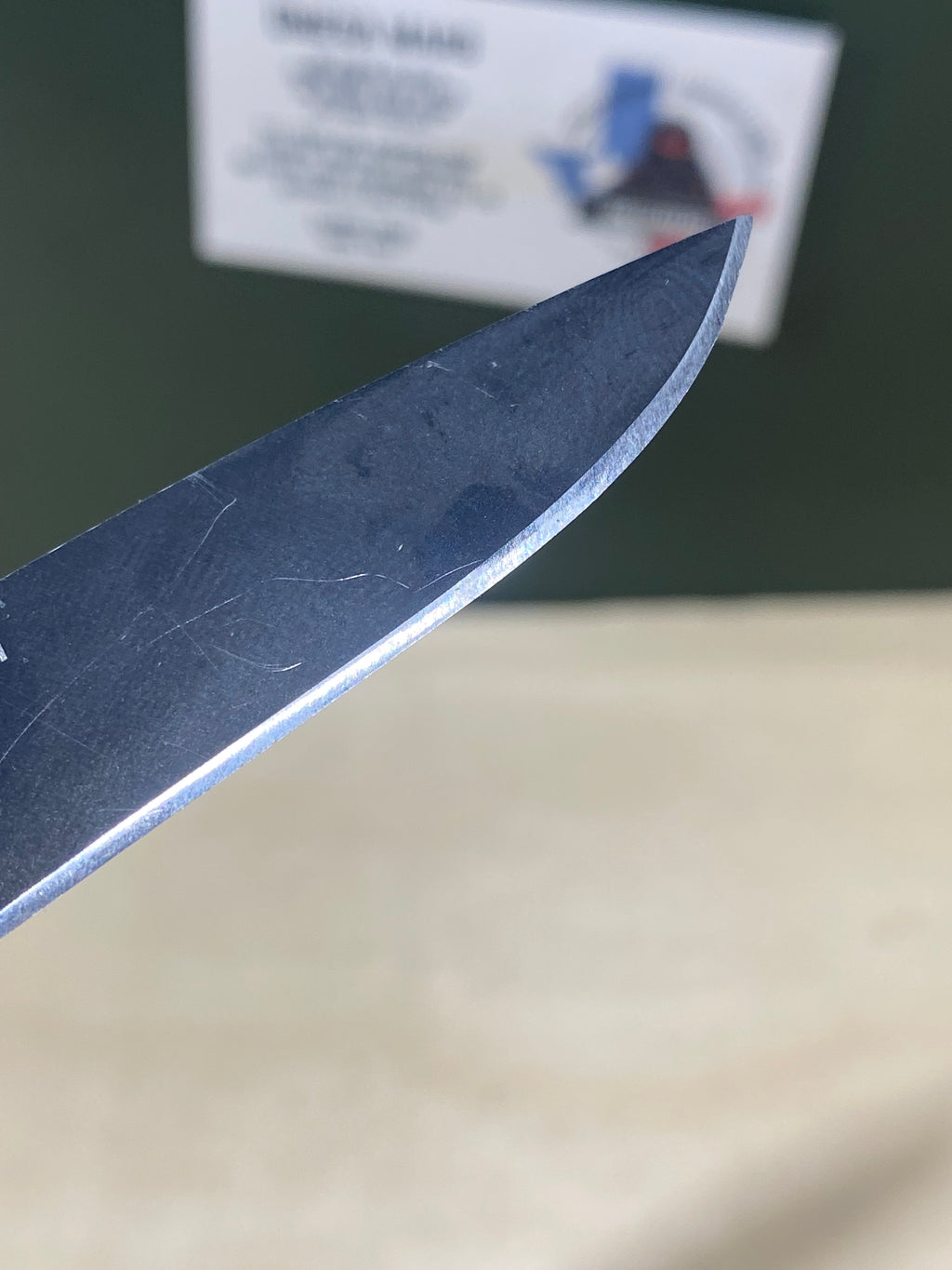 SOG Twitch II A/O #SG10. Light Usage. Resharpened.