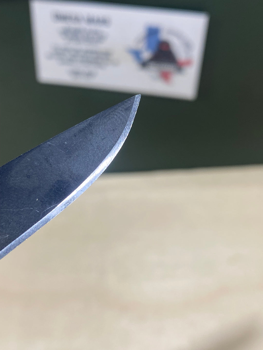 SOG Twitch II A/O #SG10. Light Usage. Resharpened.