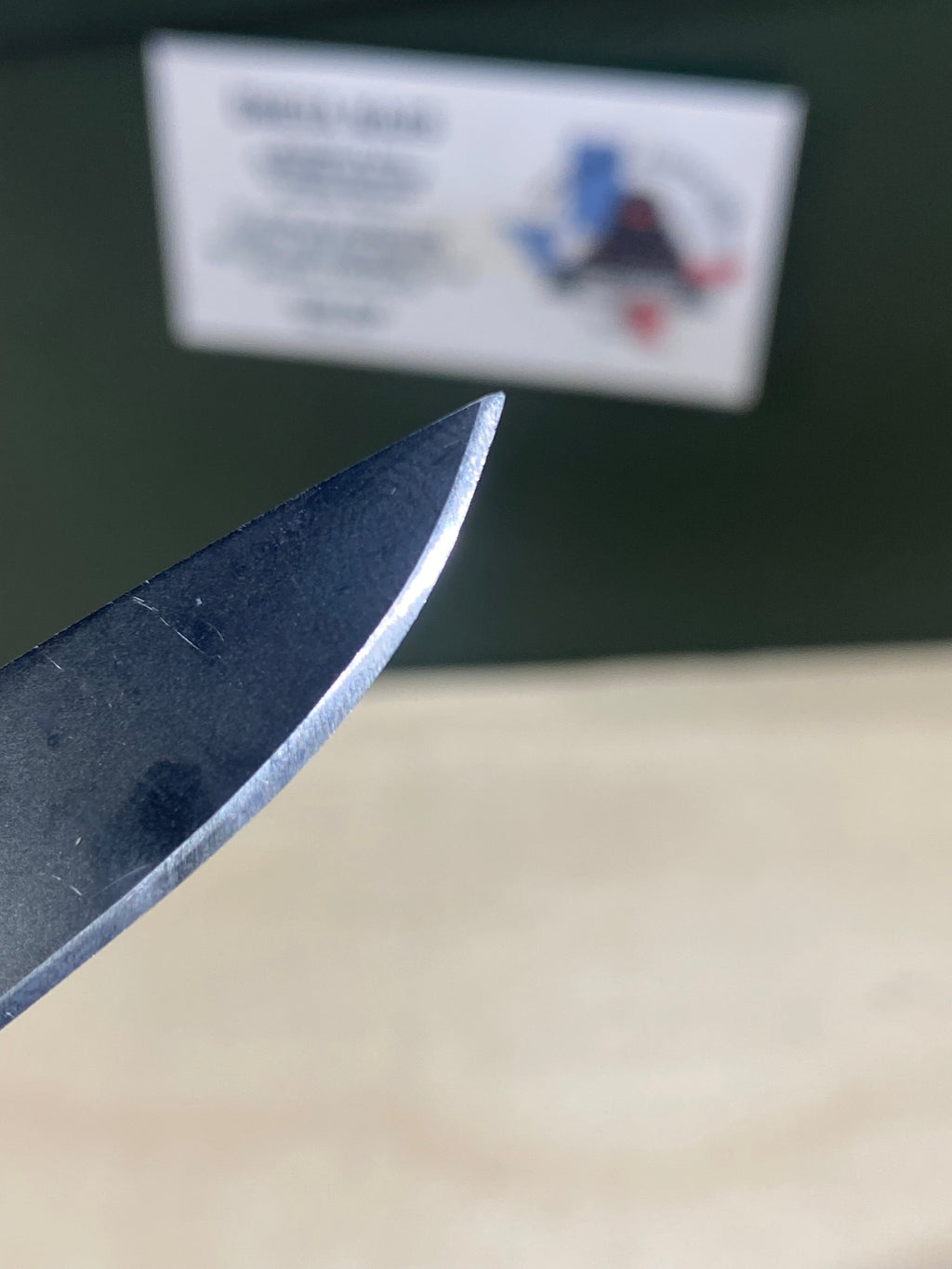 SOG Twitch II A/O #SG10. Light Usage. Resharpened.