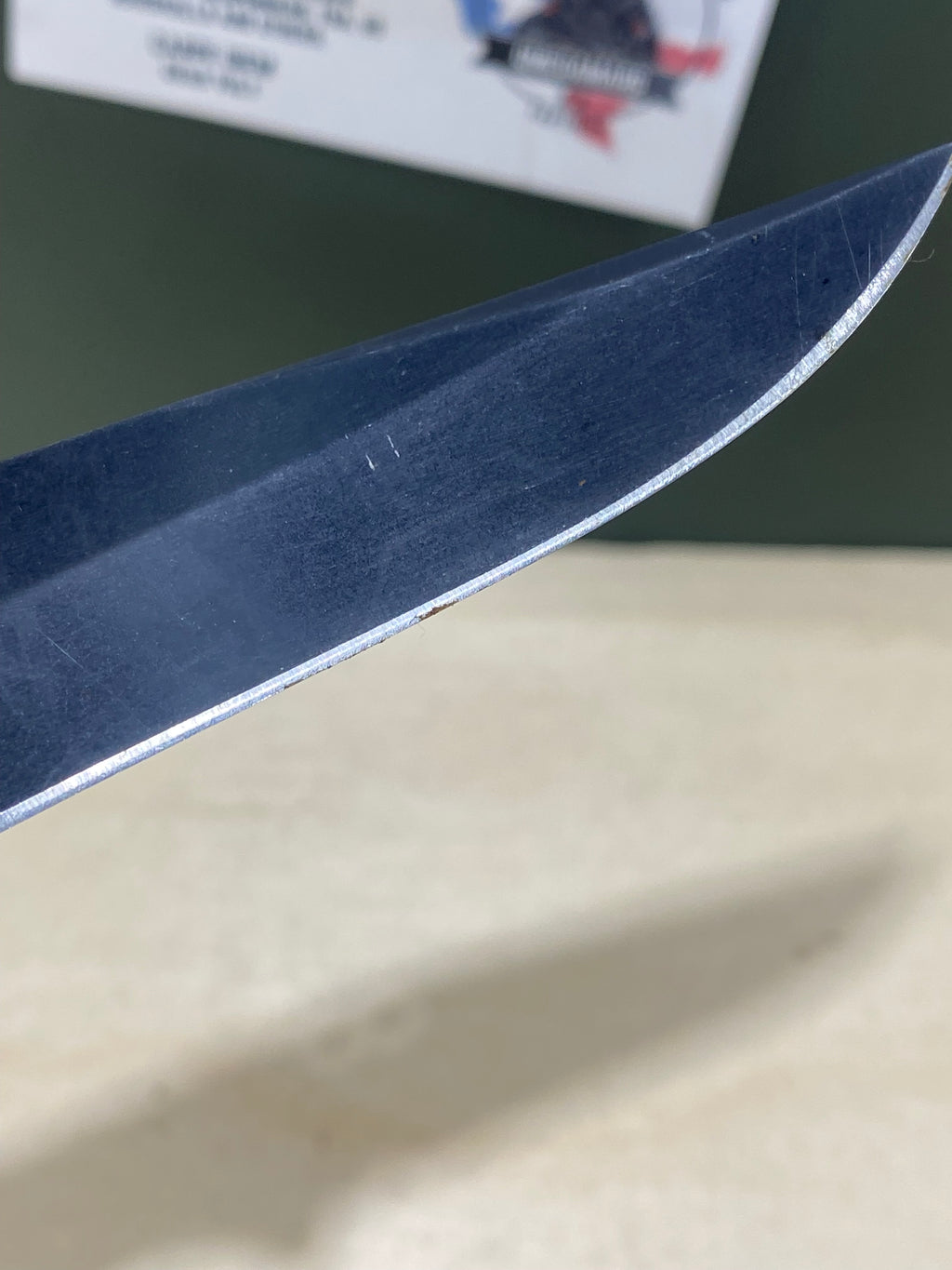 SOG Salute Mini #SG12.  Light Usage. Little dirty. Resharpened.