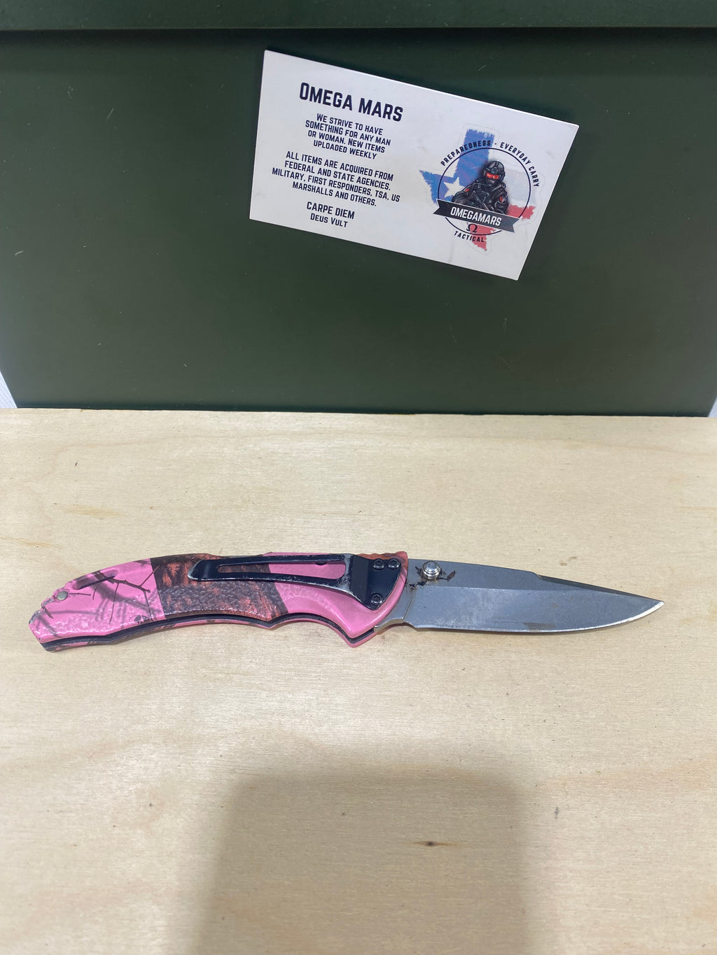 Buck 285 #BK1. Light Usage. Dirty. Resharpened.