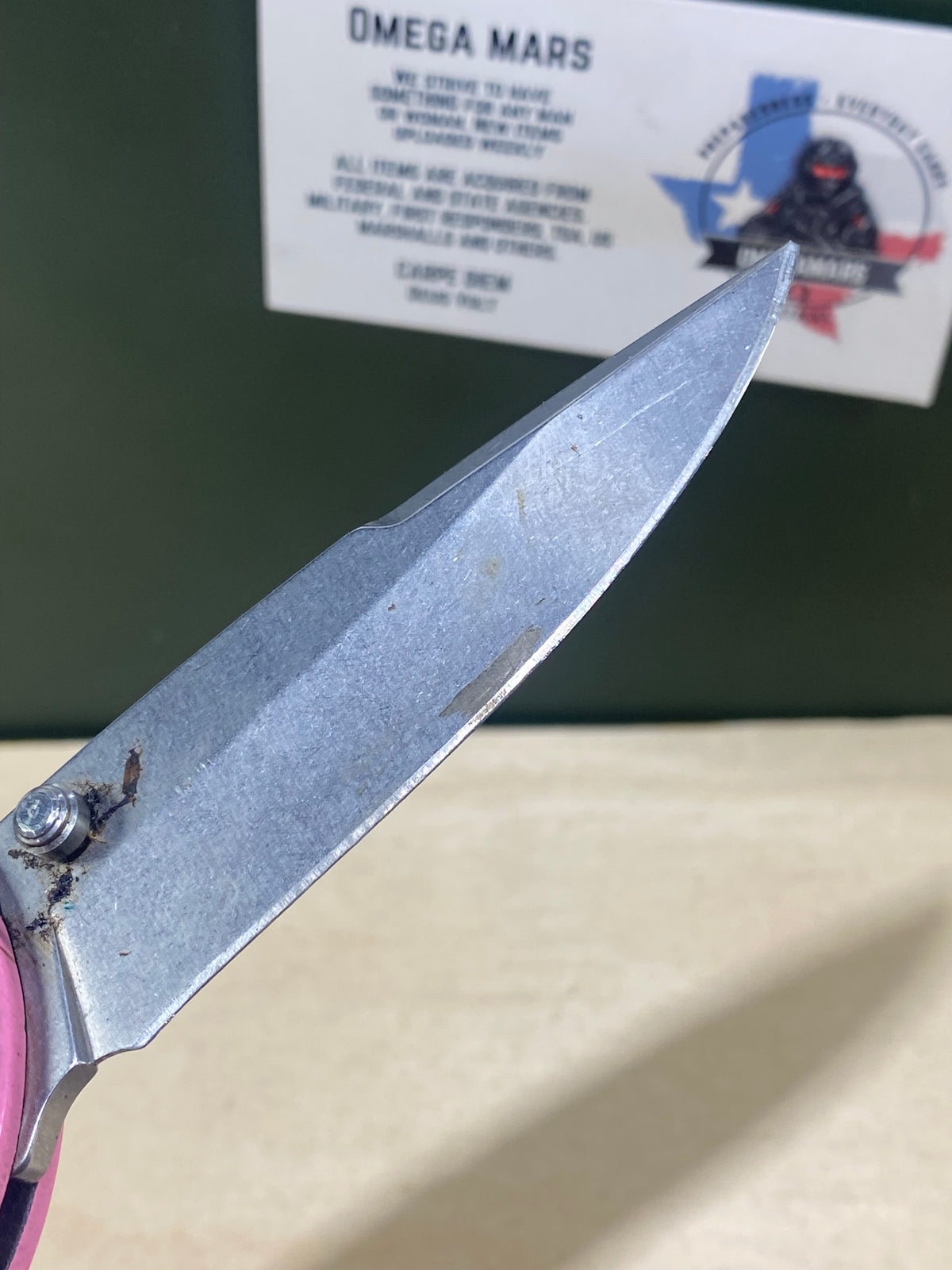 Buck 285 #BK1. Light Usage. Dirty. Resharpened.