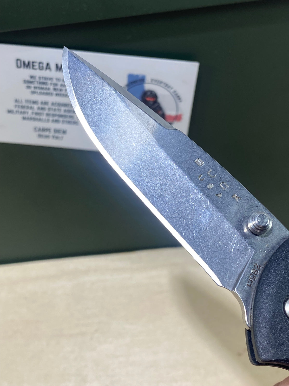 Buck 285 #BK2. Light Usage.