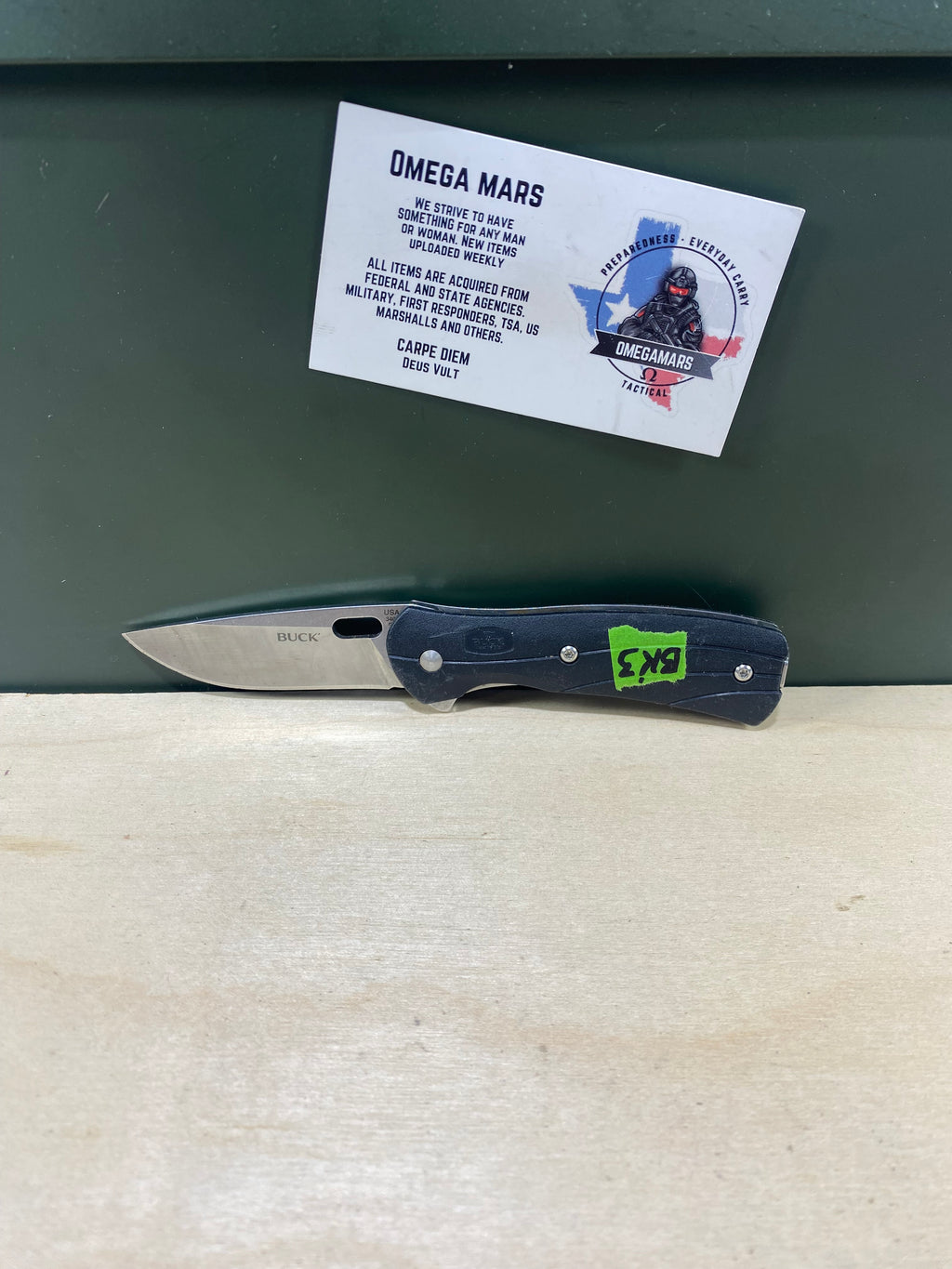 Buck 340 #BK3. Light Usage. Dings on blade.