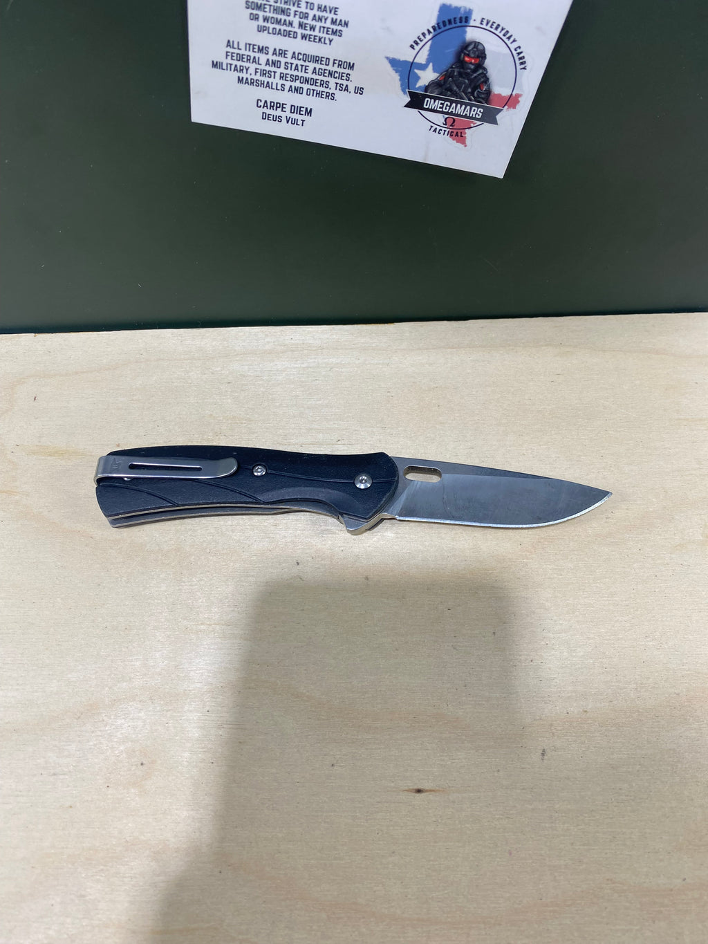 Buck 340 #BK3. Light Usage. Dings on blade.