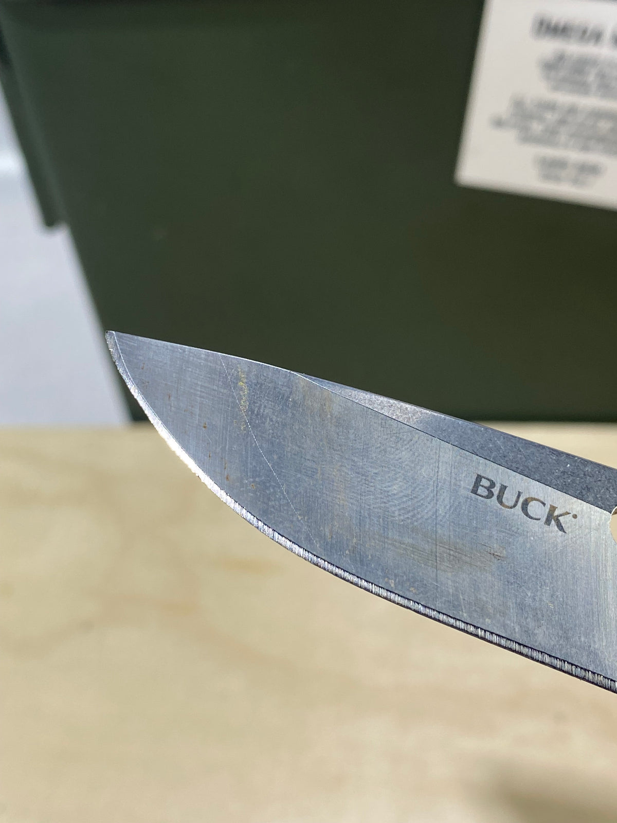 Buck 340 #BK3. Light Usage. Dings on blade.