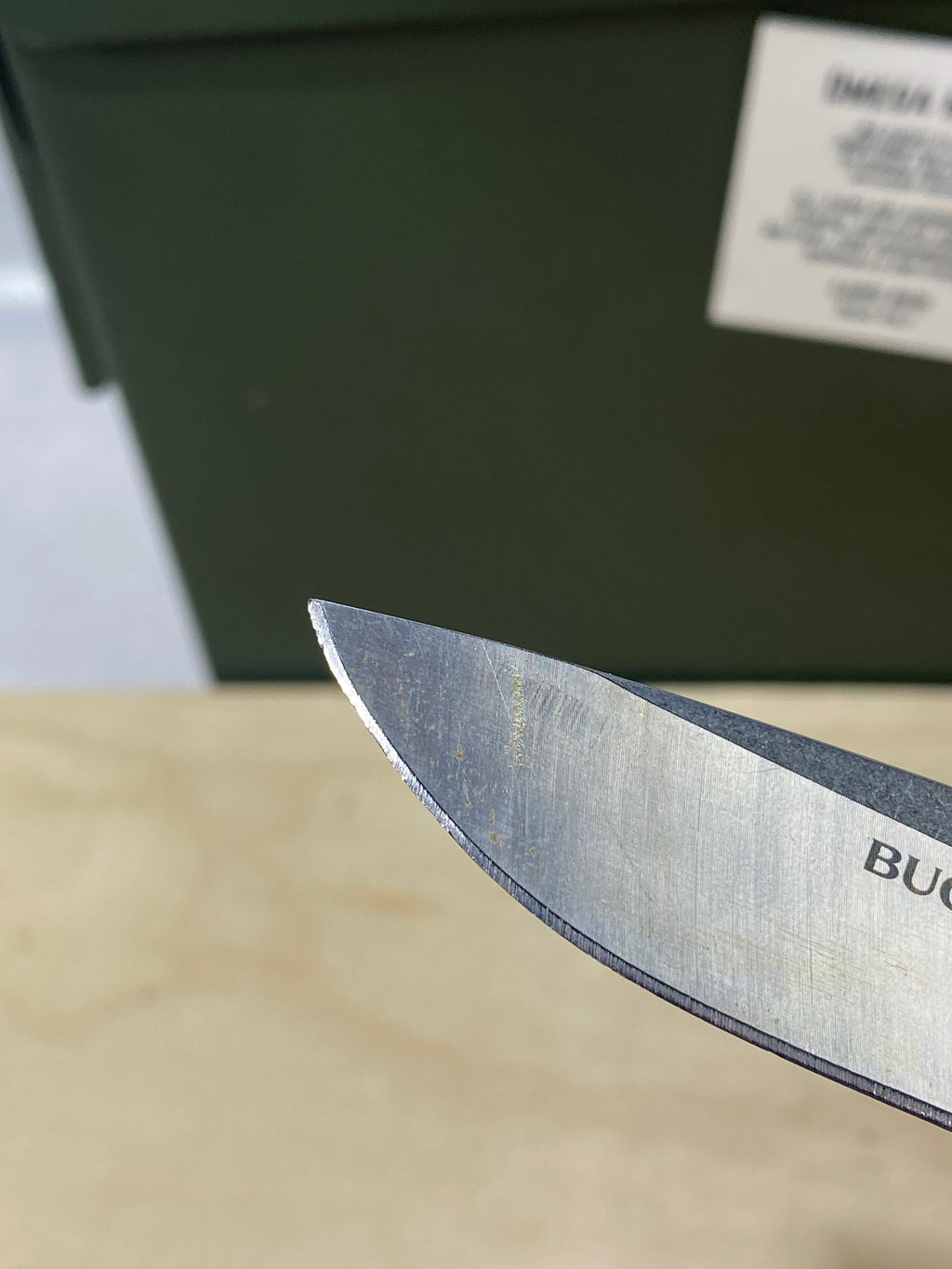 Buck 340 #BK3. Light Usage. Dings on blade.