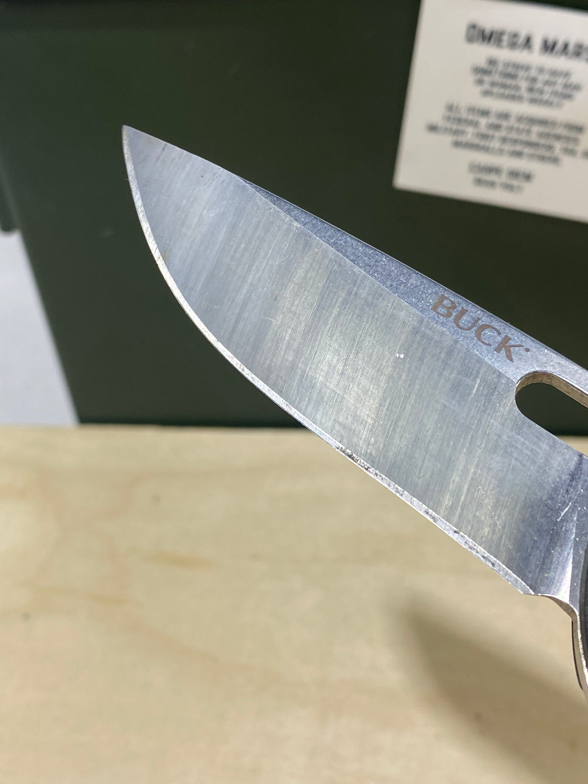 Buck 345 #BK4. Light Usage.