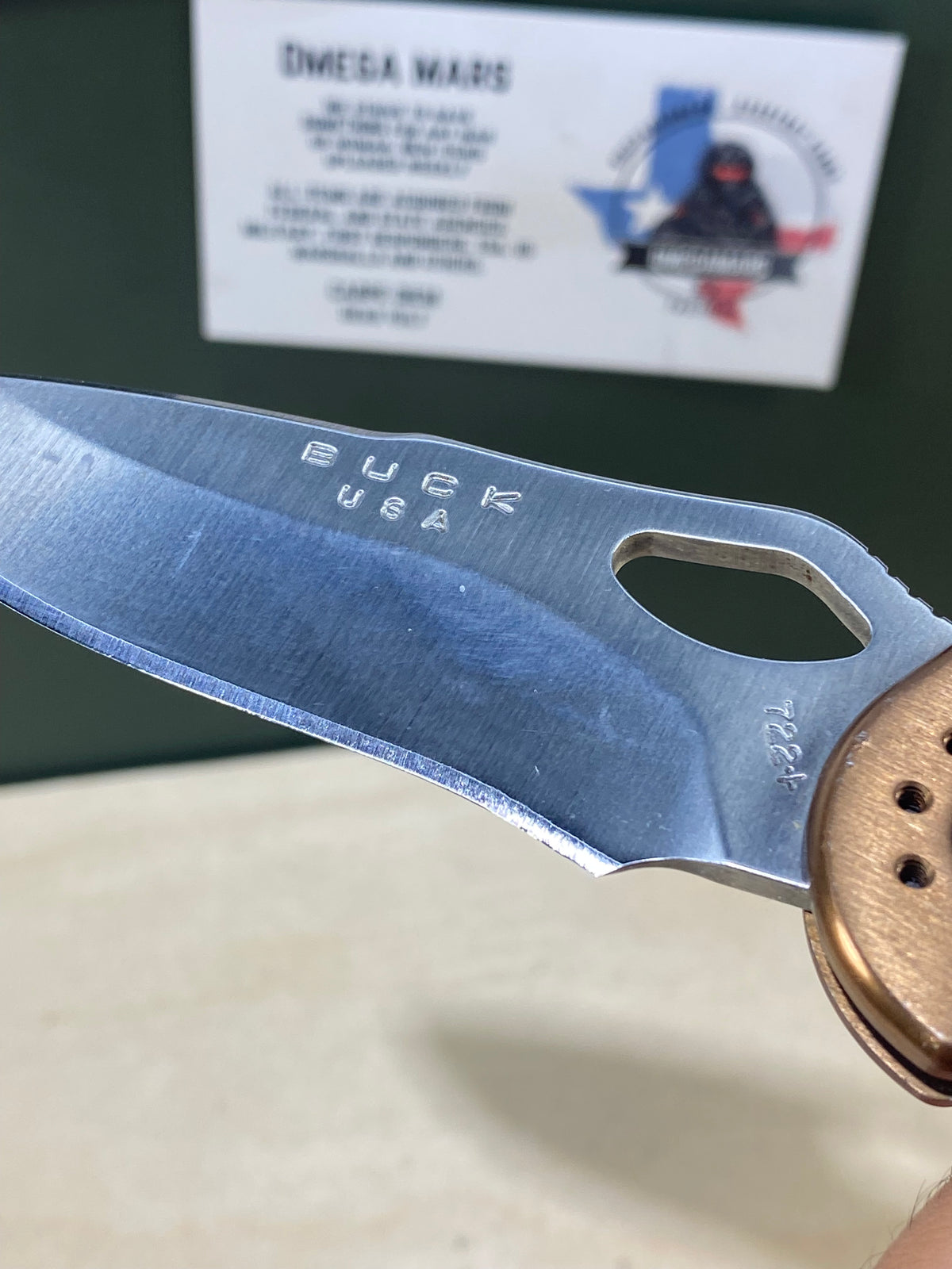 Buck 722 #BK9. Light Usage.