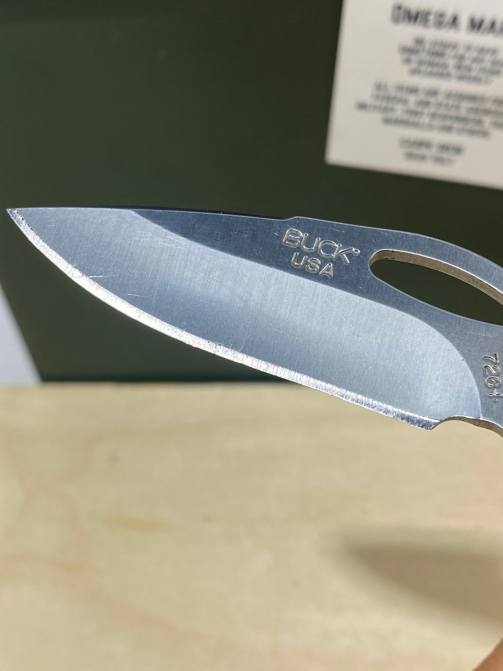 Buck 726 #BK11. Light Usage.