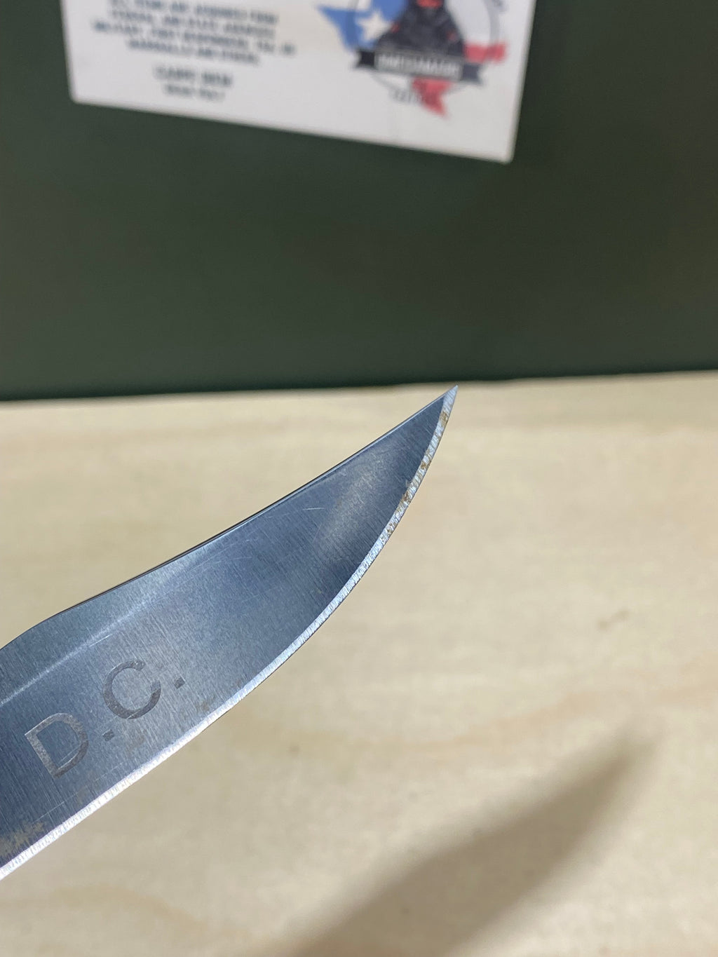 Buck 110 #BK12. Light Usage. Possible rust.