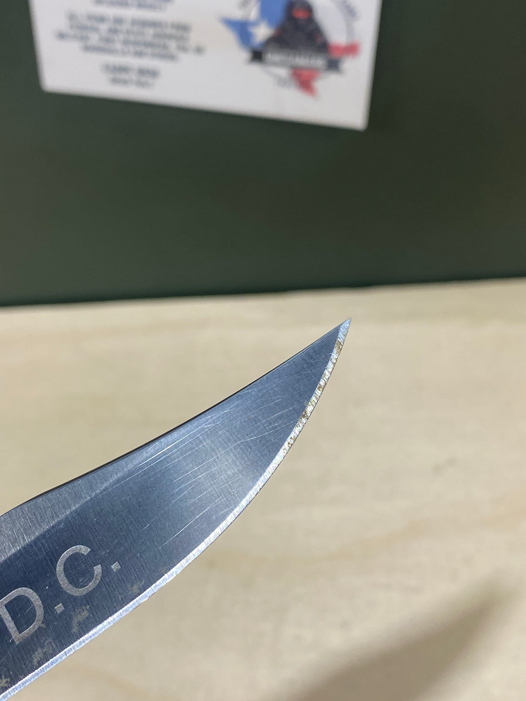 Buck 110 #BK12. Light Usage. Possible rust.