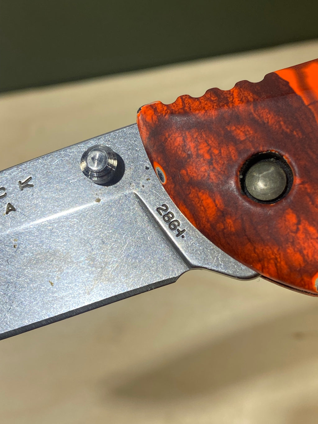 Buck 286 #BK13. Light Usage. Resharpened.