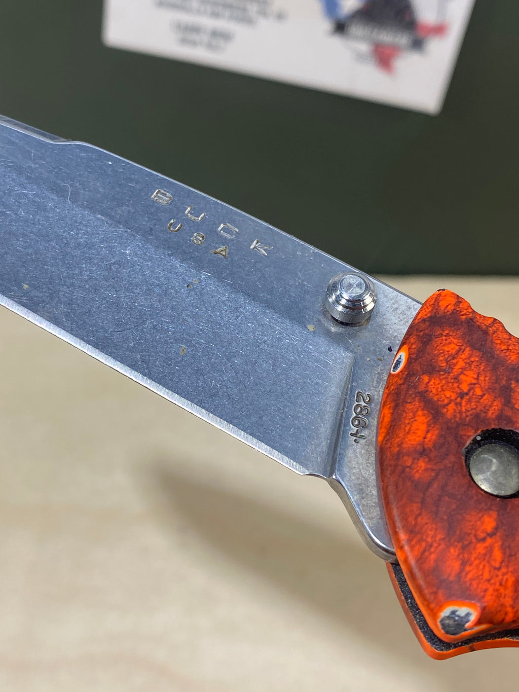Buck 286 #BK13. Light Usage. Resharpened.