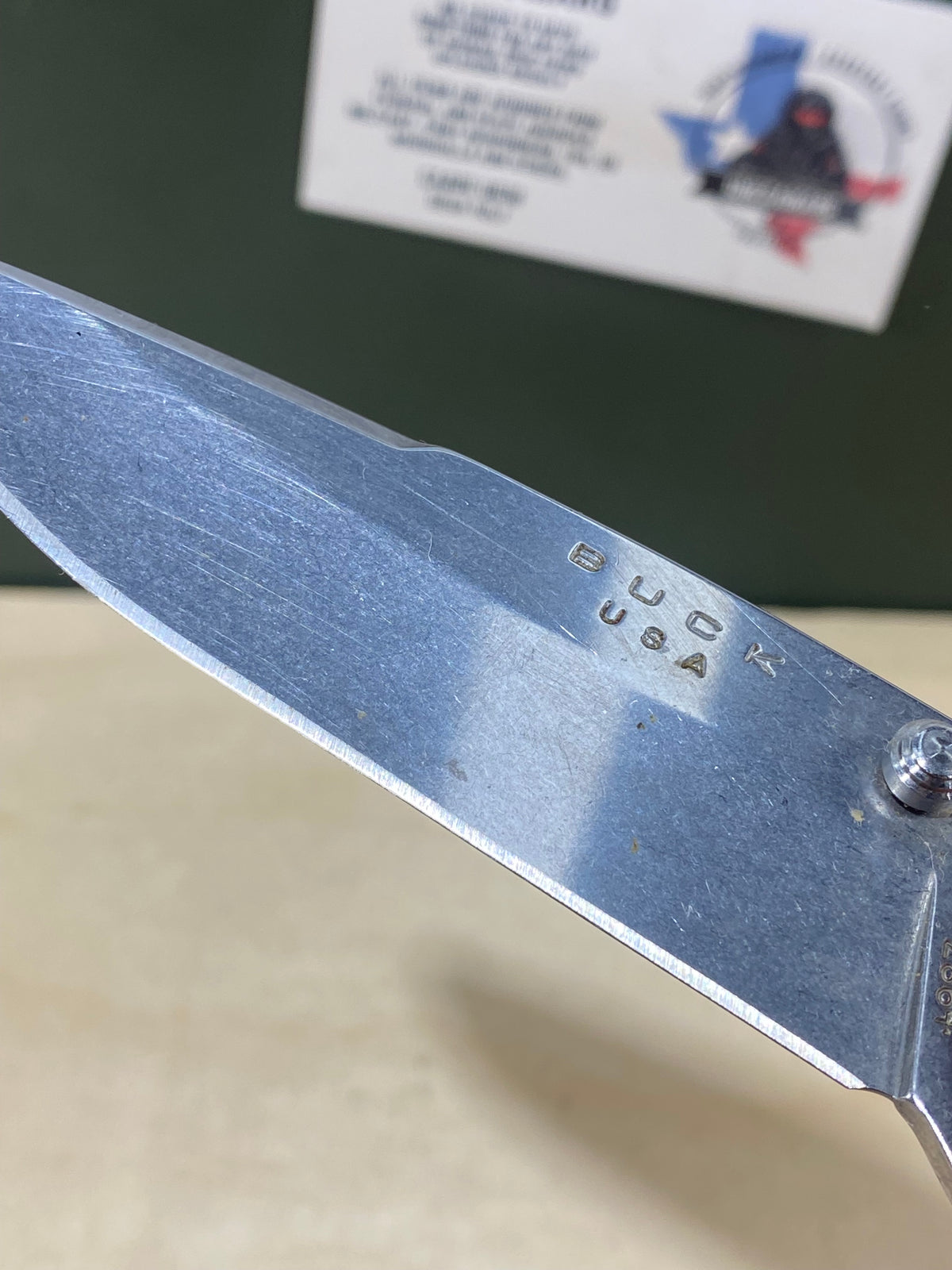 Buck 286 #BK13. Light Usage. Resharpened.