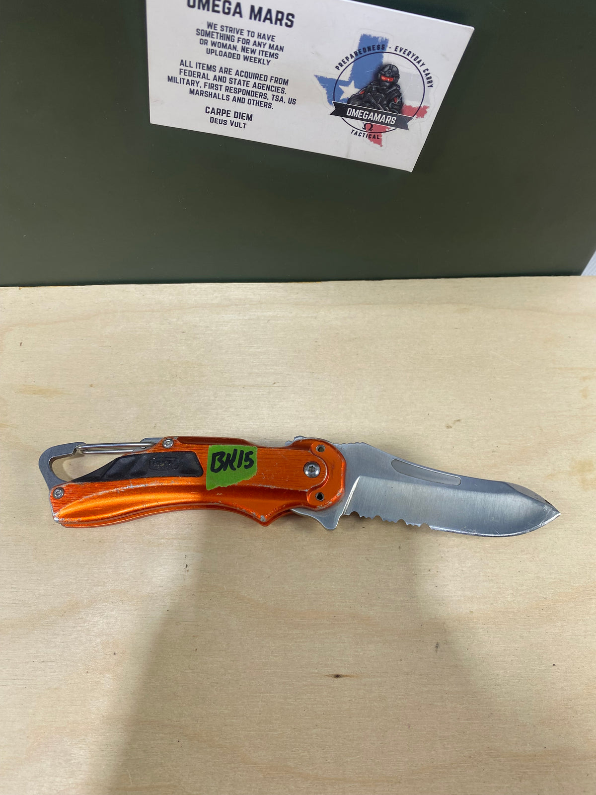 Buck 770 #BK15. Light Usage. Dirty. Resharpened.