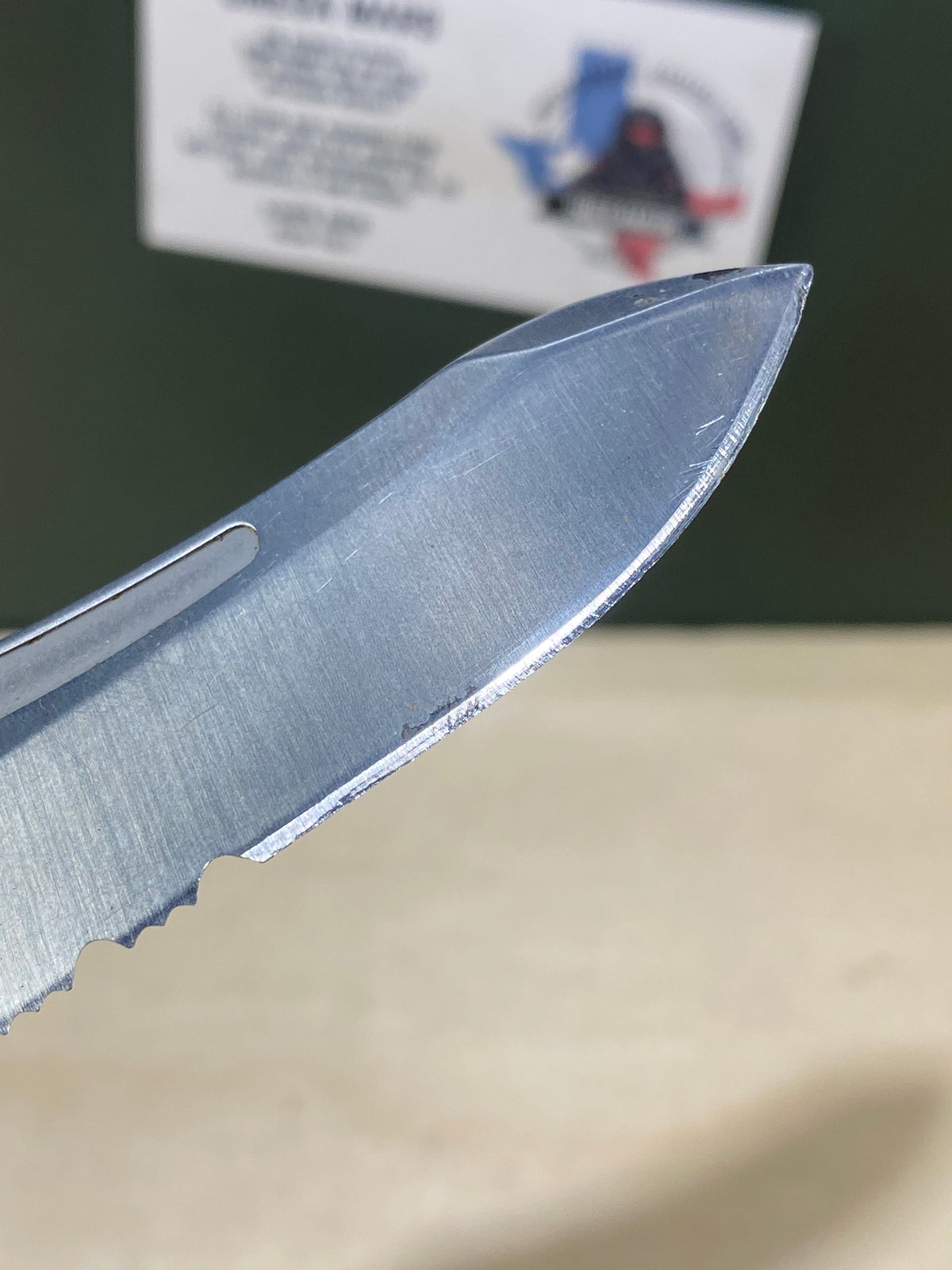 Buck 770 #BK15. Light Usage. Dirty. Resharpened.