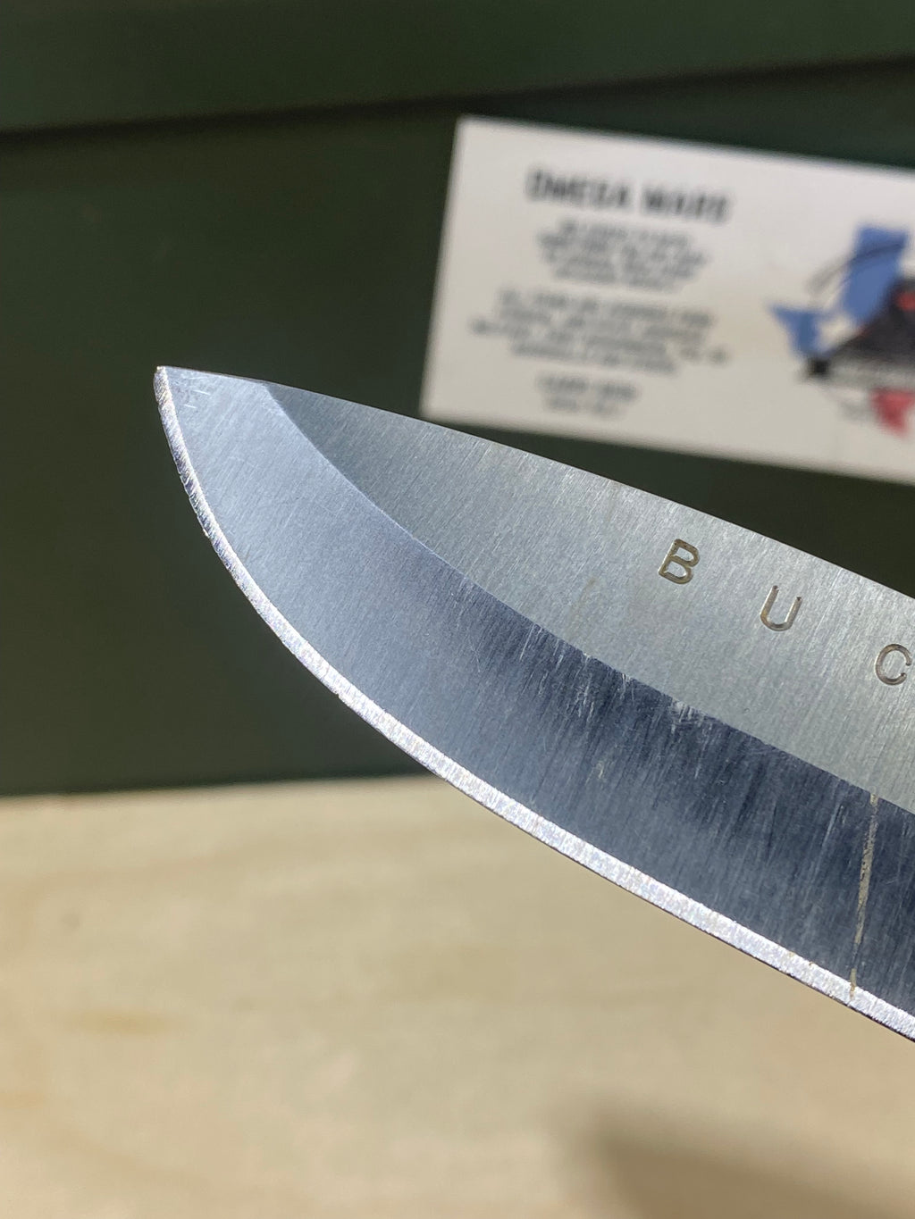 Buck 673 #BK16.  Light Usage. Dings on blade.