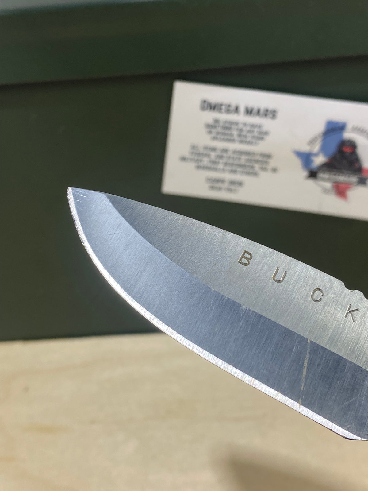 Buck 673 #BK16.  Light Usage. Dings on blade.