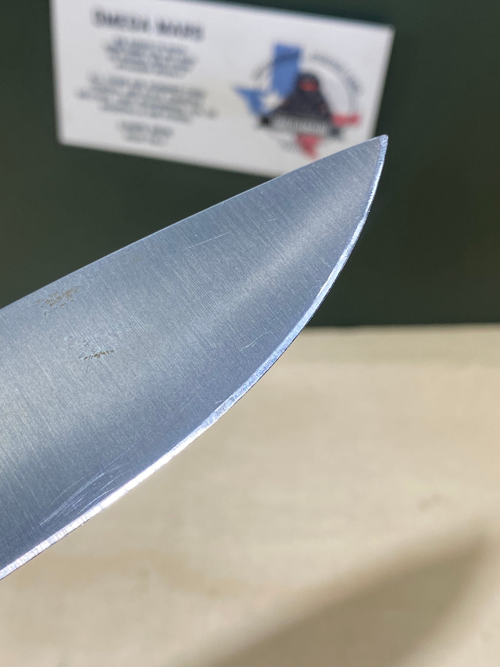 Buck 863 #BK17. Light Usage. Resharpened. Sheath broken.