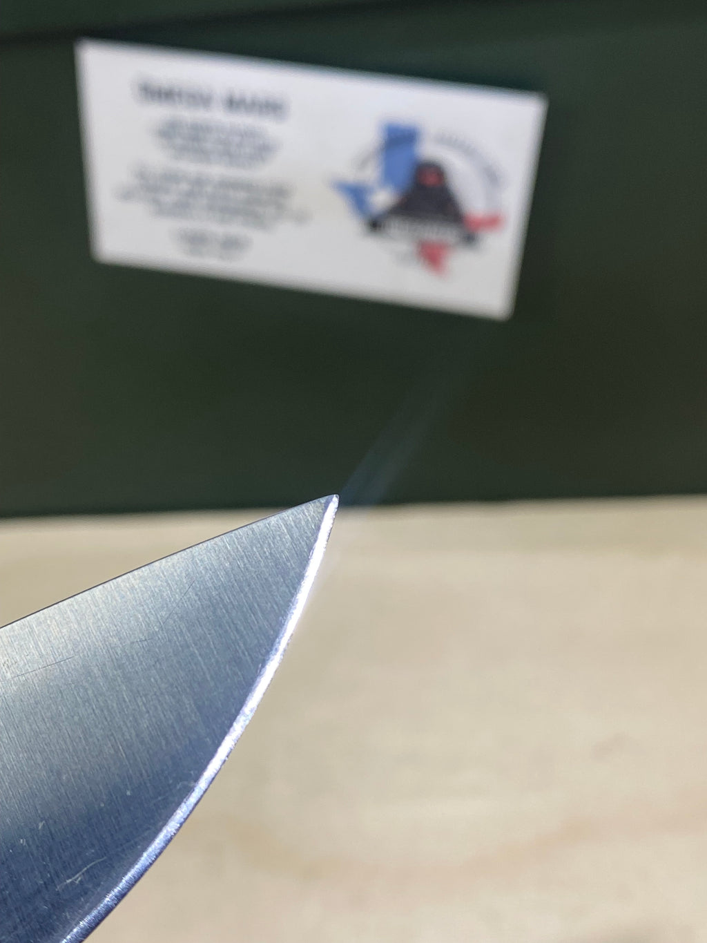 Buck 863 #BK17. Light Usage. Resharpened. Sheath broken.