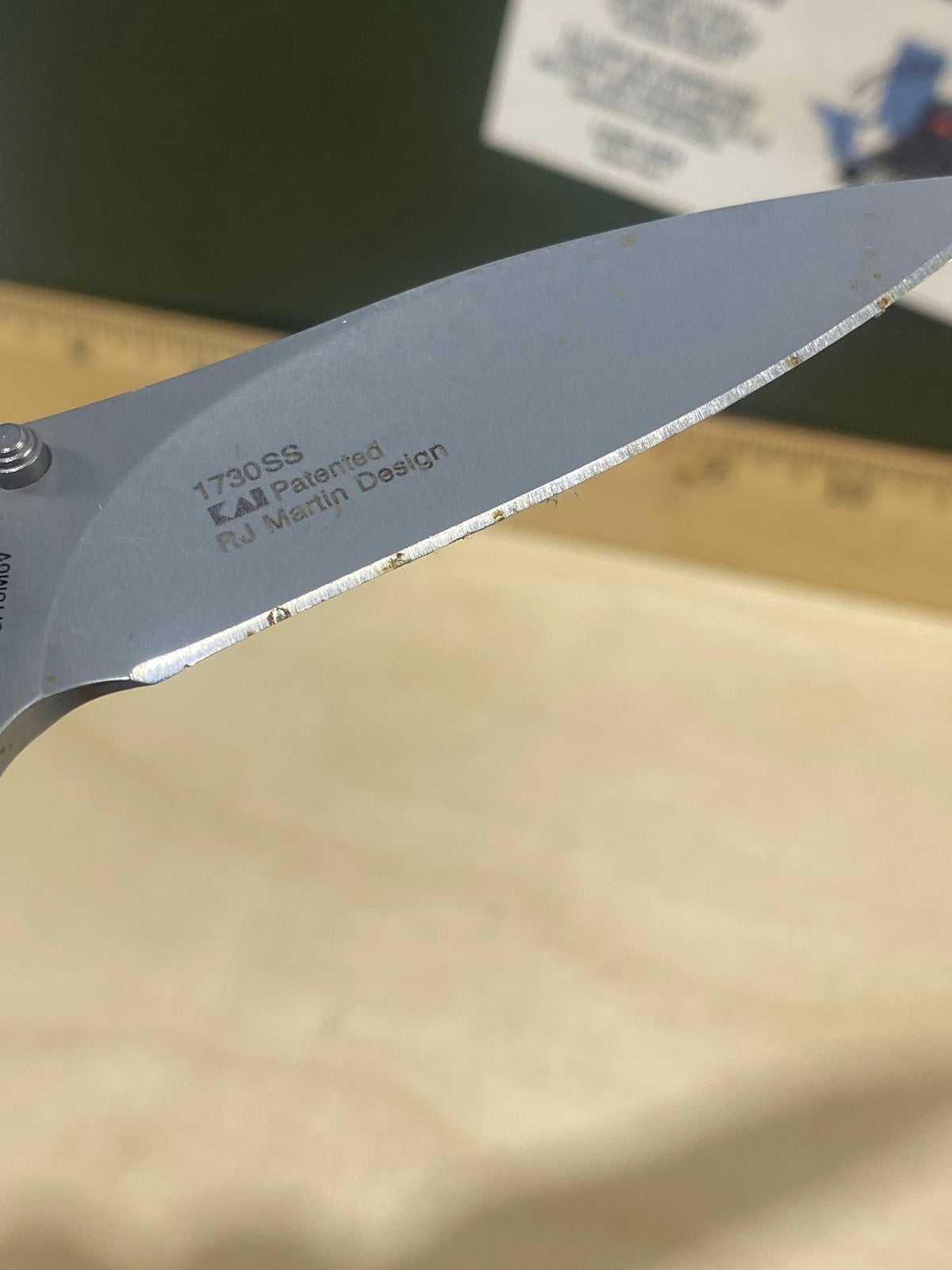 Kershaw Zing 1730SS #1. Light Usage. Possible rust.