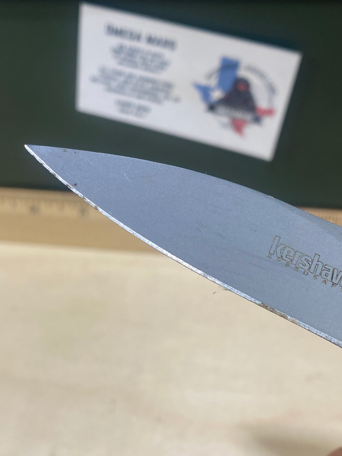 Kershaw Zing 1730SS #1. Light Usage. Possible rust.