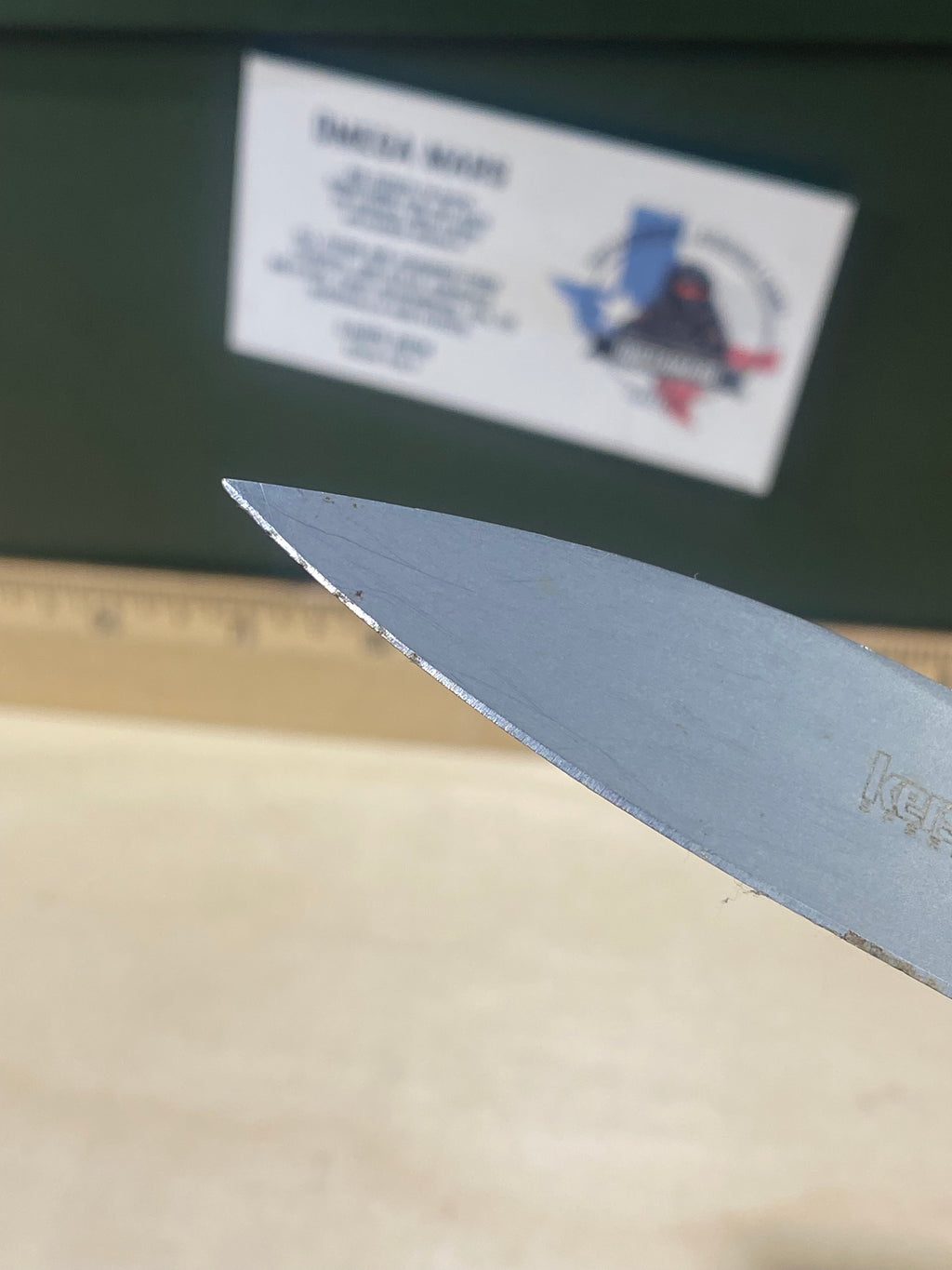 Kershaw Zing 1730SS #1. Light Usage. Possible rust.