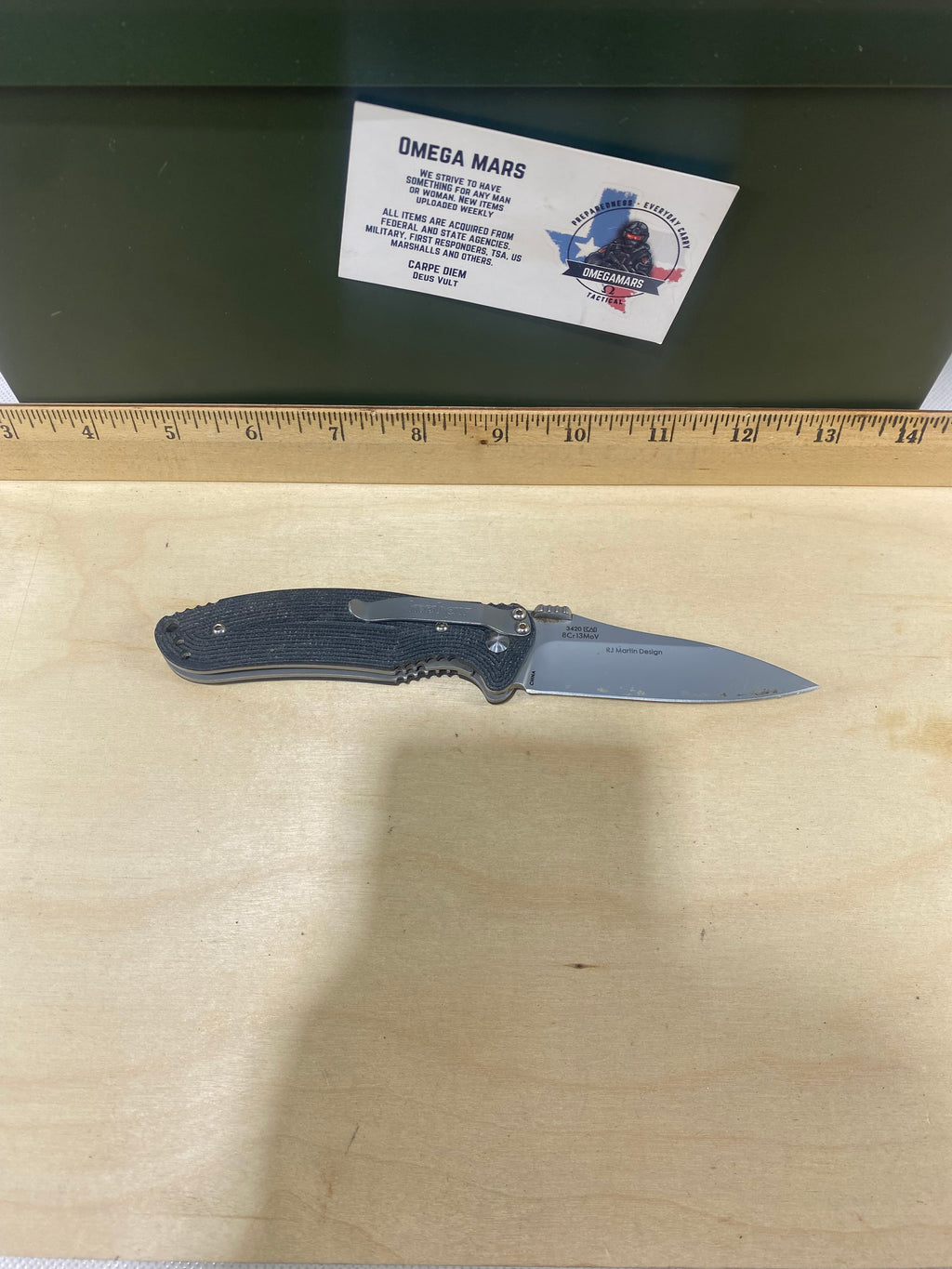 Kershaw Nerve 3420 #5. Light Usage. Possible Rust.